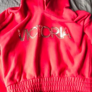 Crop hoodie, Victoria secret sport